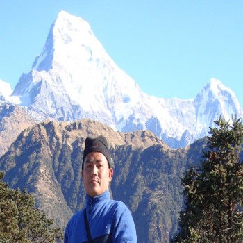 Annapurna Base Camp Trekking: Annapurna south & Himchuli view from Ghorepani Deurali