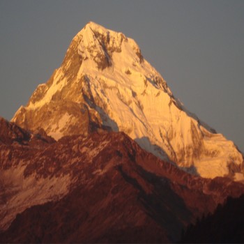 Annapurna Base Camp Trek: Annapurna South View from Poon Hill