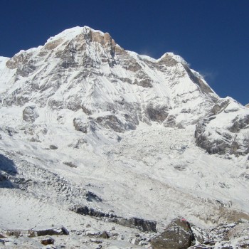 Annapurna Base Camp Trek: Spectacular mountains view from base camp