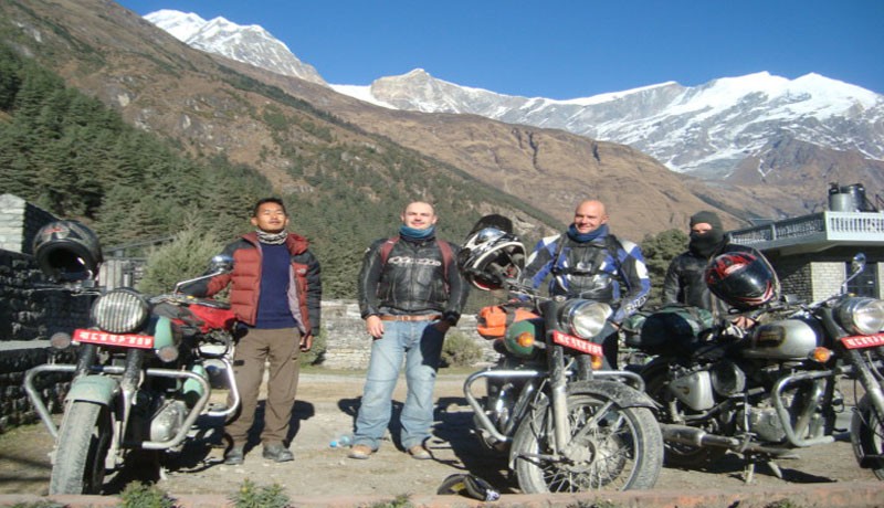 Kathmandu Rim Hill Motorcycle Tour
