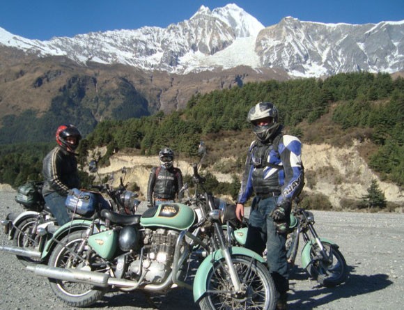 Kathmandu Rim Hill Motorcycle Tour