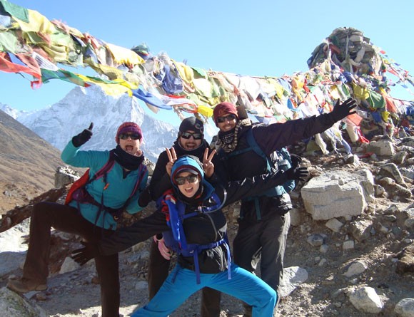 Everest Three High Passes Trek