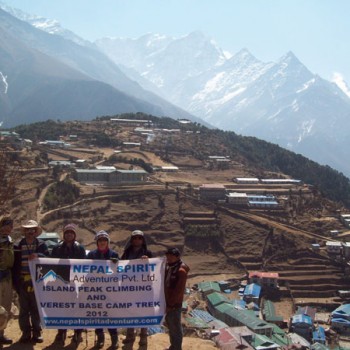 Everest Base camp with Island Peak Climbing