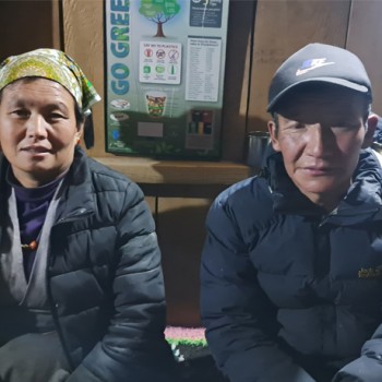 Langtang Valley Trek: Indigenous Lodge Business Couple-Gumna-Chok