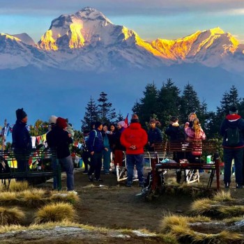 View from Poon Hill: Annapurna Base Camp Trek
