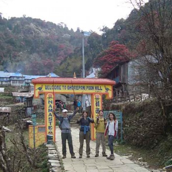 Khopra Danda Trek way to Ghorepani