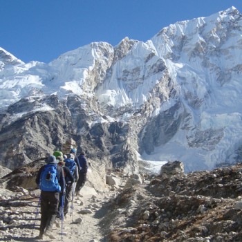 Everest Base Camp Helicopter Trek-Hike to Base Camp at 5364m