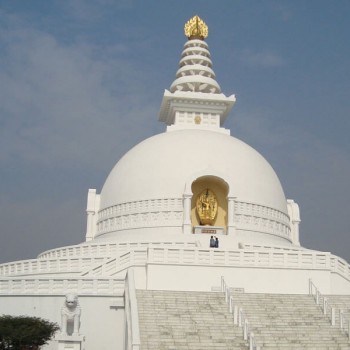 Lumbini Tour White Stupa